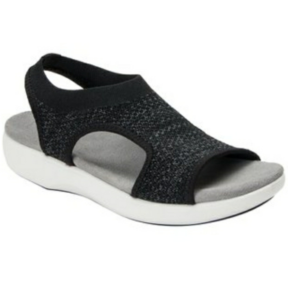 🛒Allegria Black Qeen Sandal w/ Smart Q Chip NWT